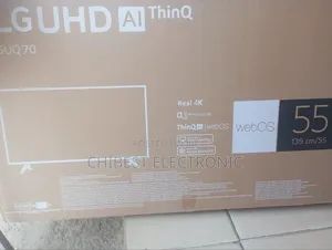 Lg Smart Tv Uhd 55 Inches With Two Years Warranty Brand New