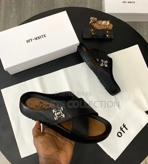 Off White Top Luxury Slippers