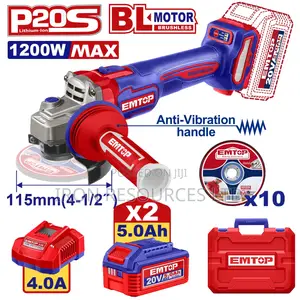 Cordless Angle Grinder 1200w