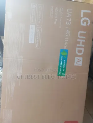 Lg Tv 43 Inches 108cm/ 43 With Two Years Warranty Brand New