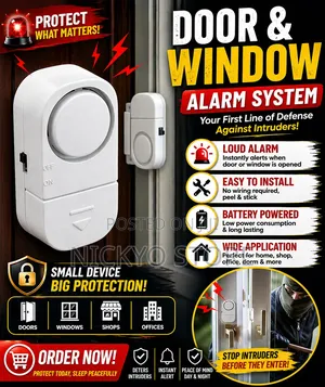 Door & Window Entry Alarm (Model Yl-323)