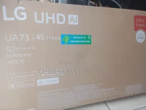 Lg Tv 43 Inches With Two Years Warranty Brand New