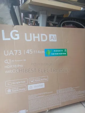 Lg Tv 43 Inches With Two Years Warranty Brand New One