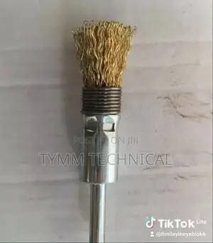 Brass Pen-shaped Wire Brush.