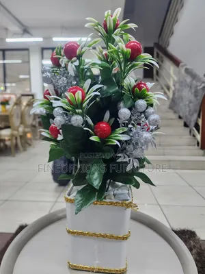 Silver Flower Vase