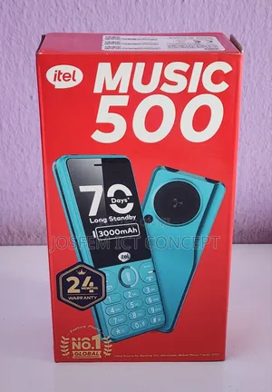 New Itel Music 500 Blue