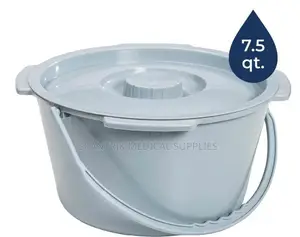 Adjustable Commode Chair for Elderly and Disabled Care