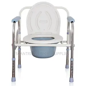 Lightweight Commode Chair for Easy Handling and Mobility