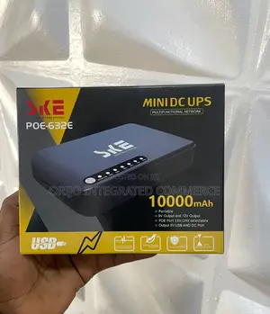 Ske 10000mah Poe-632e Port 24v • Dc Port 9v/ 12v Router Power Bank