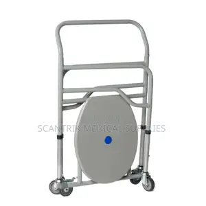 Lightweight Folding Commode Chair for Easy Storage