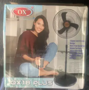 Ox 18” Plus Standing Fan (Plastic)