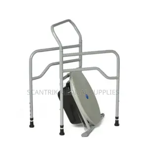 Reinforced Steel Commode Chair for Long-Term Use