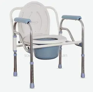 Stable Frame Commode Chair for Safe Daily Use
