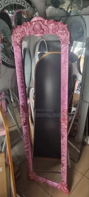 Dressing Standing Mirror Pinky