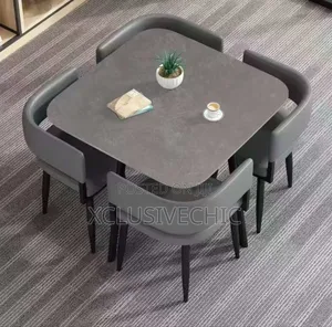 Cube Elite Dining Set - Grey