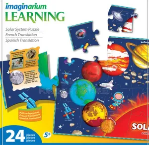 Lift Back Flap Solar System Puzzle