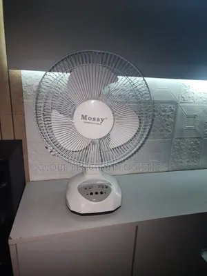 Mossy Rechargeable Solar Table Fan