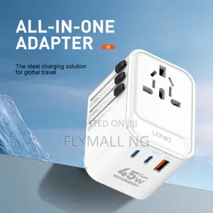 Ldnio Z6 65w Gan Travel Adapter