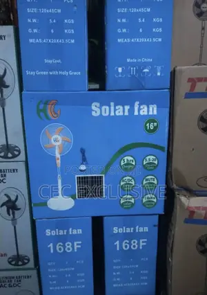 Solar Recharge Fan