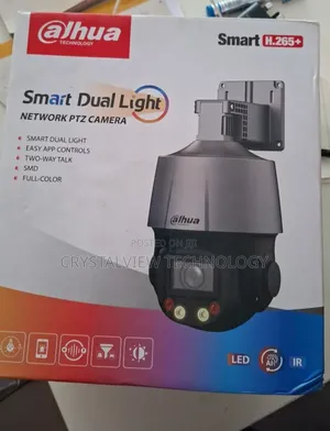 4mp 5x Smart Dual Light Wizsense Network PTZ Camera With Sd Card Slot