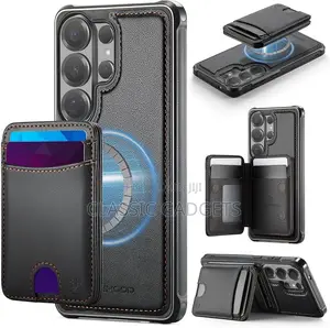 2 in 1 Detachable Magnetic Case With Card Holder for Galaxy S26 Ultra