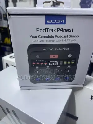 Zoom Podtrak P4next Portable Multitrack Podcast Recorder