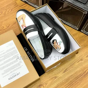 J.M Weston X Duke and Dexter Luxury Men's Penny Loafers