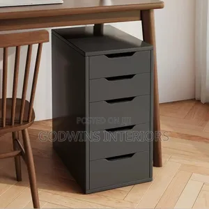 Modern 5-Drawer Storage Cabinet (Pair Available)
