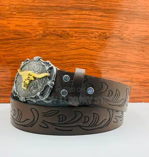 High Quality Luxury Men Genuine Leather Belt