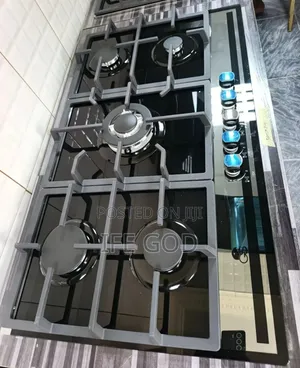 Original Gs 2026 New Model Inbuilt Automatic 5 Burners Gas Cooker Hob