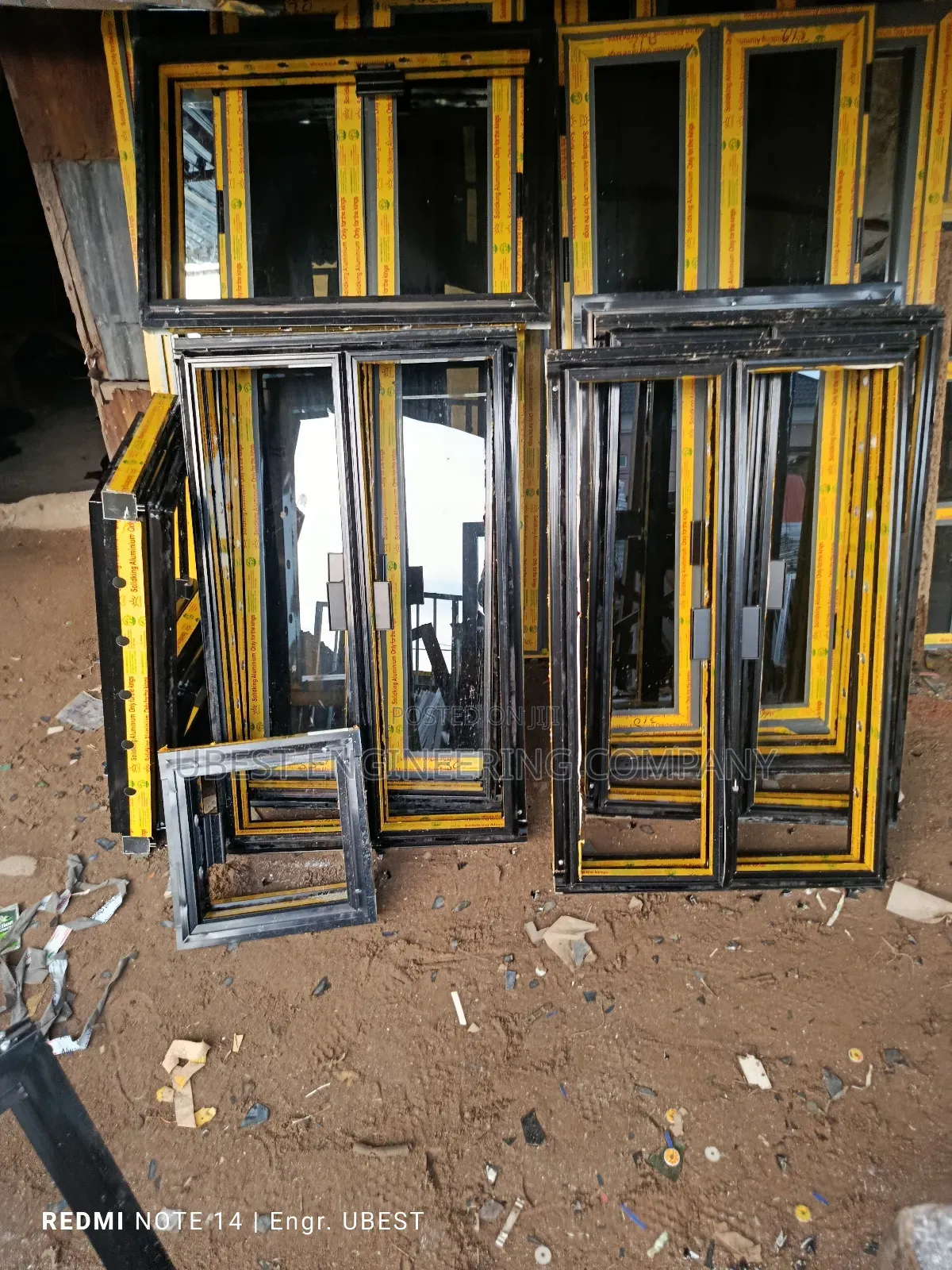 Solid King Frameless Window