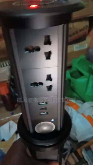 Motorised Pop Up Socket With Bluetooth Speaker