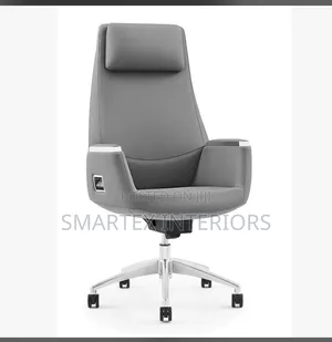 Executive Leather Swivel Office Chair
