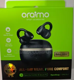 Oraimo Opensnap Clip-on Wireless Headphones
