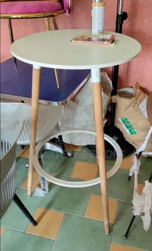 Best Quality Wooden Top Round Bar Table