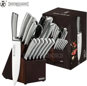 14-Piece 3cr13 Stainless Steel Knife Set