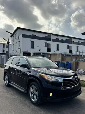 Toyota Highlander Limited V6 4x4 (3.5L 6cyl 6A) 2016 Black
