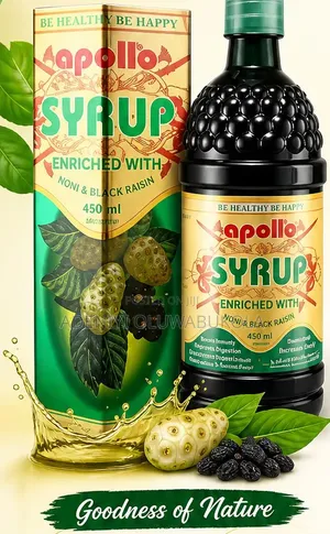 Apollo Noni Syrup Nature's Power in a Bottle