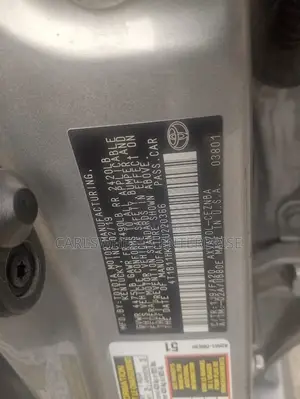 Toyota Camry LE (2.5L 4cyl 8A) 2019 Silver