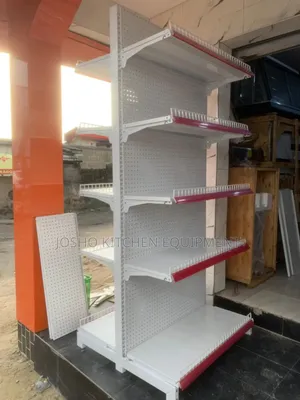 Double Supermarket Shelf.