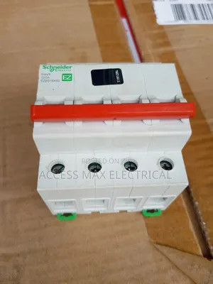 Original Schneider 125amps Breaker