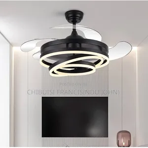 Chandelier With Fan Led