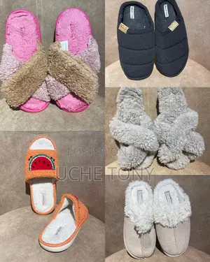 Fluffy Indoor Parlor House Bedroom Slippers