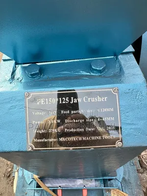 Stone Crusher With 15hp Electric Motor