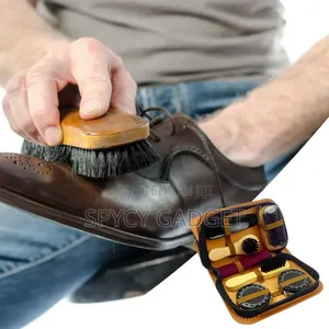Portable Shoe Polish Set