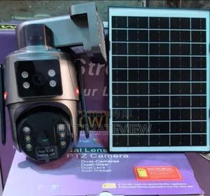 Simcard Solar Camera PTZ Dual Lens