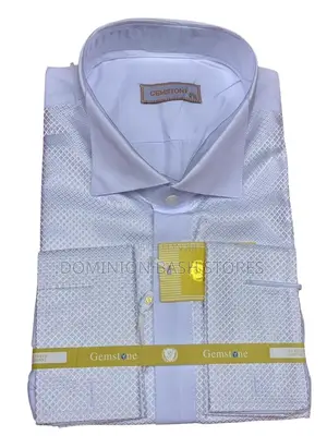 Gemstone White Designer Shirt