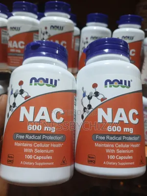 Now N Acetyl Cysteine Nac 600mg X 100 Capsules