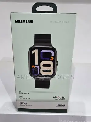 Green Lion Nexo Smart Watch Waterproof Amoled Display 2.1"