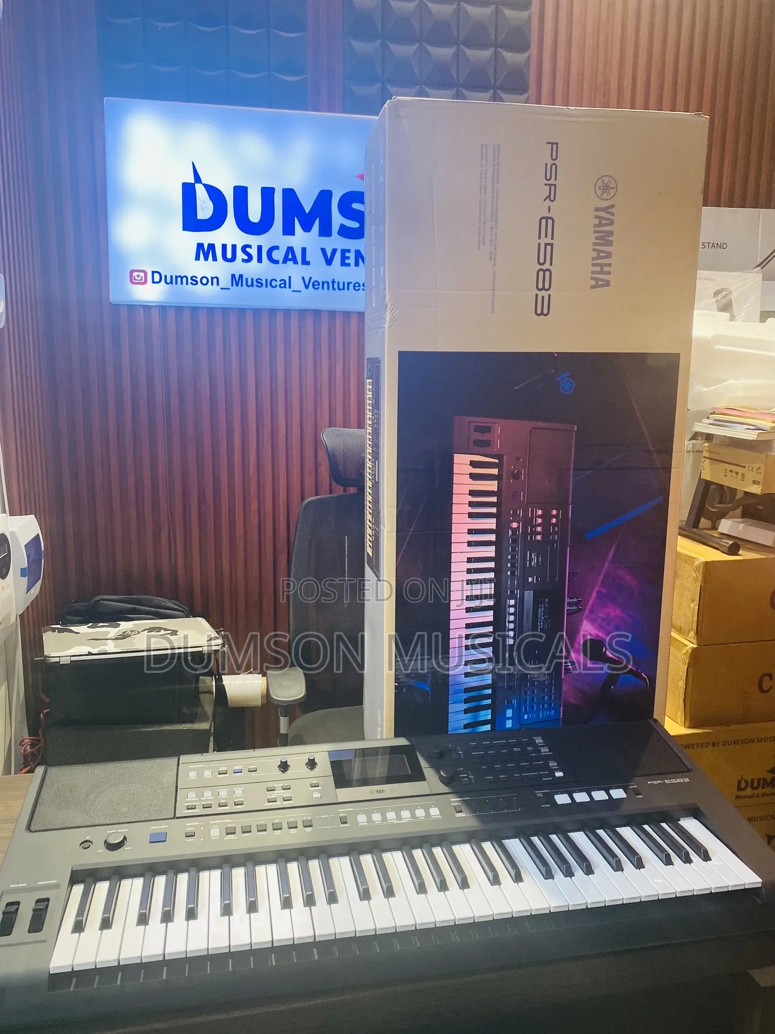 Yamaha PSR-E583 Portable Keyboard With Modulator